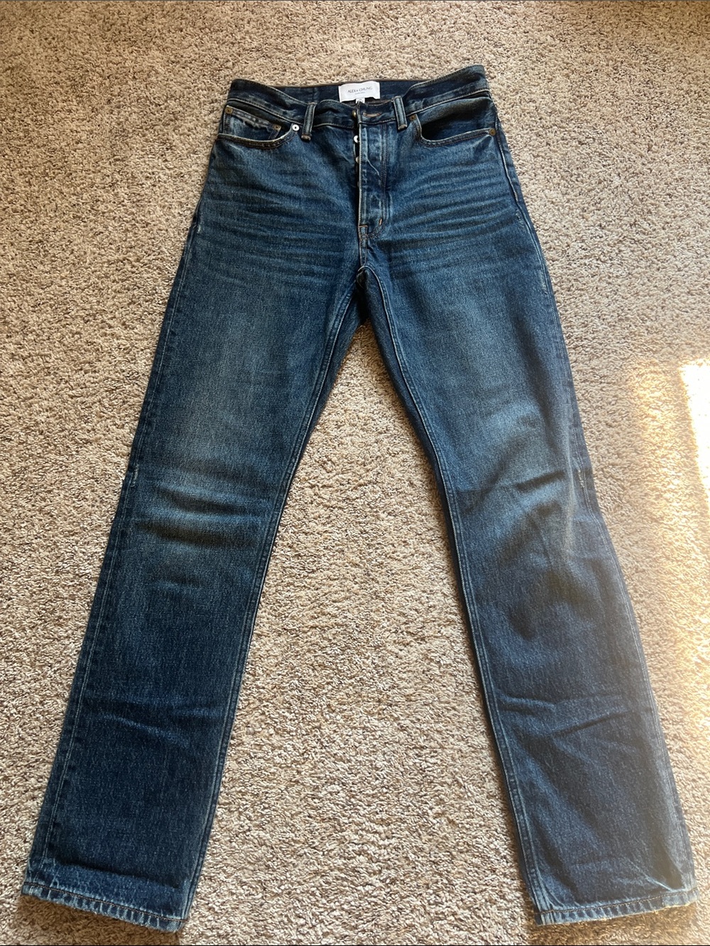 Alexa Chung for Madewell Straight leg Jeans- NWOT 24